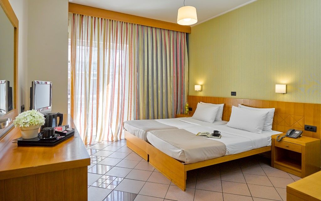 Achillion Hotel Athen Exterior foto